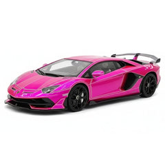 [CE] 1:18 Lamborghini 2020 Aventador SVJ Purple Model Car Resin