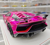 [CE] 1:18 Lamborghini 2020 Aventador SVJ paars modelauto Hars