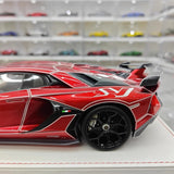 [CE] 1:18 Lamborghini 2020 Aventador SVJ rood modelauto Hars