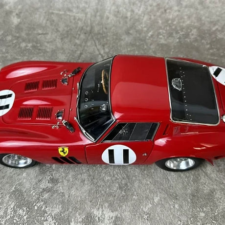 Ferrari 1962 250 GTO #11 Red 1:18 1000km de Paris diecast collectible model by CMC - view 3