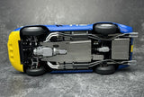 Ferrari 1962 250 GTO #112 Blau and Gelb 1:18 Targa Florio 1964 Druckguss-Sammlermodell von CMC - Ansicht 10
