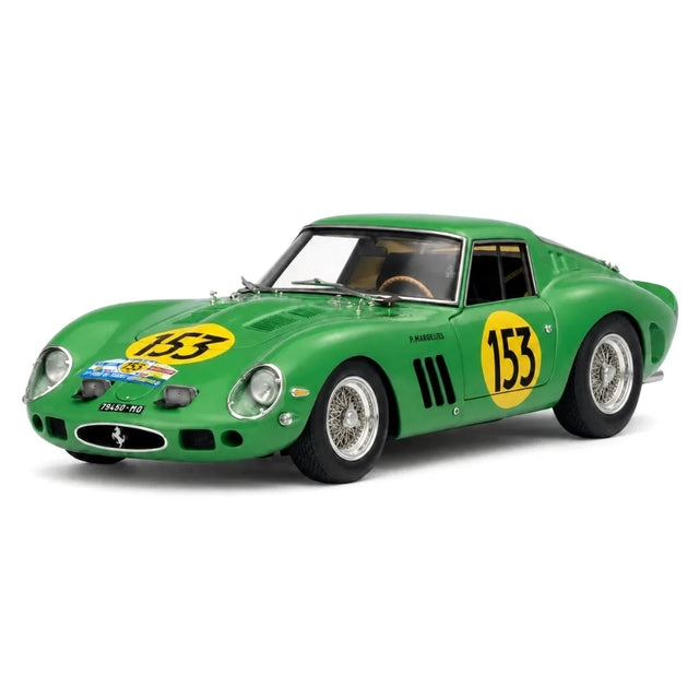 Ferrari 1962 250 GTO #153 Green 1:18 Tour de France Ein Sammlermodell aus Druckguss von CMC – siehe 11