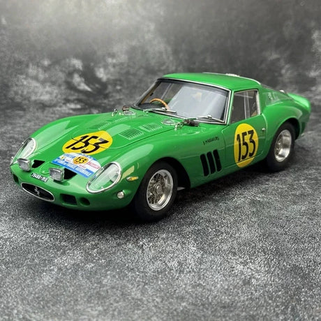 Ferrari 1962 250 GTO #153 Green 1:18 Tour de France diecast collectible model by CMC - view 2