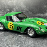 Ferrari 1962 250 GTO #153 Green 1:18 Tour de France aus Druckguss-Sammlermodell von CMC – siehe 6