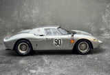 Ferrari 1964 250 LM #90 Silber 1:18 Nassau Tourist Trophy Druckguss-Sammlermodell von CMC - Ansicht 7