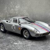 Ferrari 1964 250 LM #90 Silber 1:18 Nassau Tourist Trophy Druckguss-Sammlermodell von CMC - Ansicht 8