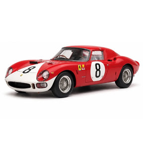 Ferrari 1964 250 LM #8 Red 1:18 Reims 12h diecast collectible model by CMC - view 16