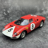 Ferrari 1964 250 LM #8 Red 1:18 Reims 12h diecast collectible model by CMC - view 3