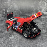 Ferrari 1964 250 LM #8 Red 1:18 Reims 12h diecast collectible model by CMC - view 6