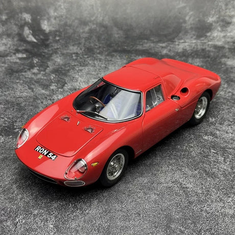 CMC Ferrari 1964 250 LM Ron Fry Chassis 6105 Red 1:18 – Collectible Diecast Model Die-Cast