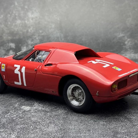 Ferrari 1964 250 LM #31 Red 1:18 Winner Monza diecast collectible model by CMC - view 5