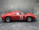Ferrari 1964 250 LM #31 Red 1:18 Winner Monza diecast collectible model by CMC - view 9