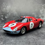 Ferrari 1964 250 LM #7 Rot 1:18 Winner Reims 12h Druckguss-Sammlermodell von CMC - Ansicht 1