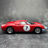 Ferrari 1964 250 LM #7 Rot 1:18 Winner Reims 12h Druckguss-Sammlermodell von CMC - Ansicht 4