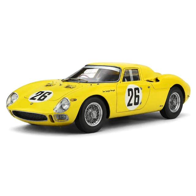 Ferrari 1965 250 LM #26 Gelb 1:18 2nd 24h Le Mans Druckguss-Sammlermodell von CMC - Ansicht 12