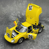 Ferrari 1965 250 LM #26 Gelb 1:18 2nd 24h Le Mans Druckguss-Sammlermodell von CMC - Ansicht 3