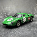 Ferrari 1966 250 LM #27 Grün 1:18 24h Daytona Druckguss-Sammlermodell von CMC - Ansicht 2