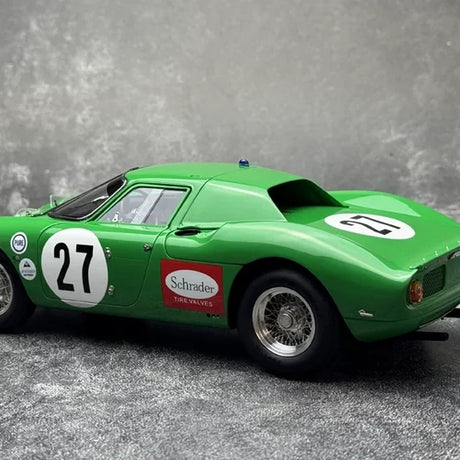 Ferrari 1966 250 LM #27 Green 1:18 24h Daytona diecast collectible model by CMC - view 5