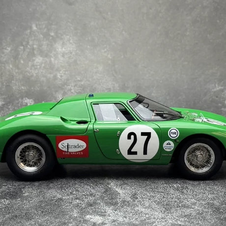 Ferrari 1966 250 LM #27 Green 1:18 24h Daytona diecast collectible model by CMC - view 8