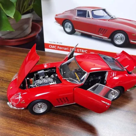 CMC Ferrari 1966 275 GTB-C Red 1:18 – Collectible Diecast Model Die-Cast
