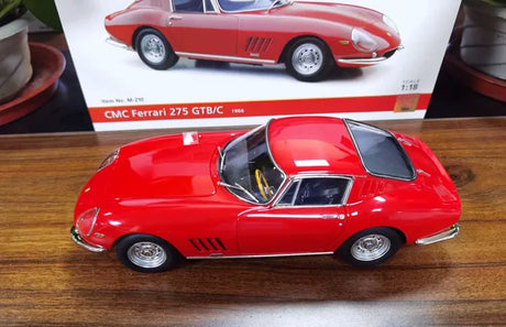 CMC Ferrari 1966 275 GTB-C Red 1:18 – Collectible Diecast Model Die-Cast