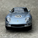 Ferrari 1966 275 GTB-C #55 Light Blue 1:18 Spa Classic 2012-2013 diecast collectible model by CMC - view 1