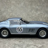 Ferrari 1966 275 GTB-C #55 Light Blue 1:18 Spa Classic 2012-2013 diecast collectible model by CMC - view 6