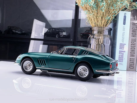 CMC Ferrari 1966 275 GTB-C Verde Pino Metallic 1:18 – Collectible Diecast Model Die-Cast