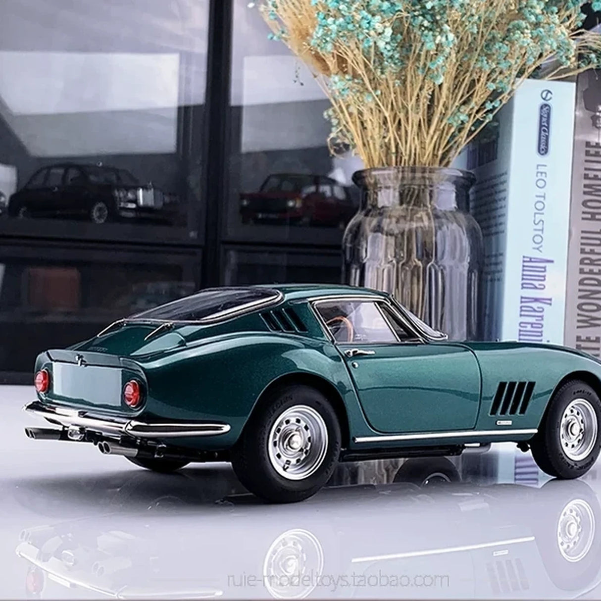 CMC Ferrari 1966 275 GTB-C Verde Pino Metallic 1:18 – Collectible Diecast Model Die-Cast