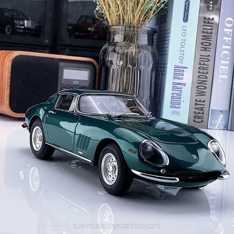CMC Ferrari 1966 275 GTB-C Verde Pino Metallic 1:18 – Collectible Diecast Model Die-Cast