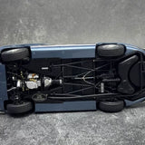[CMC] 1:18 Mercedes-Benz 1954 300 SL W198 Hardtop-Blaumodell-Modellwagen mit Druckguss