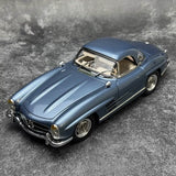 [CMC] 1:18 Mercedes-Benz 1954 300 SL W198 Hardtop-Blaumodell-Modellwagen mit Druckguss