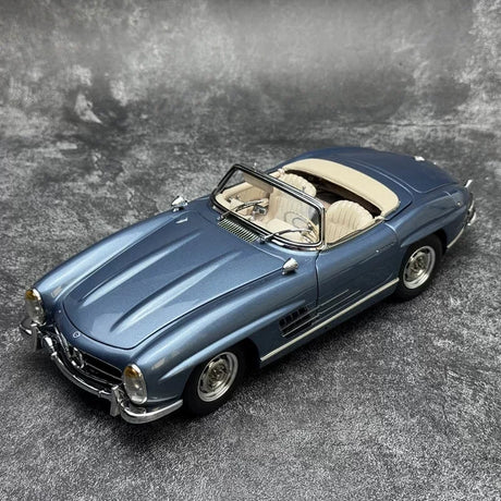 [CMC] 1:18 Mercedes-Benz 1954 300 SL W198 Hardtop Blue Model Car Die-Cast