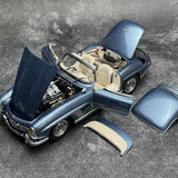 [CMC] 1:18 Mercedes-Benz 1954 300 SL W198 Hardtop-Blaumodell-Modellwagen mit Druckguss