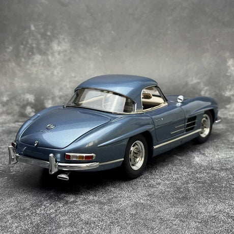 [CMC] 1:18 Mercedes-Benz 1954 300 SL W198 Hardtop Blue Model Car Die-Cast