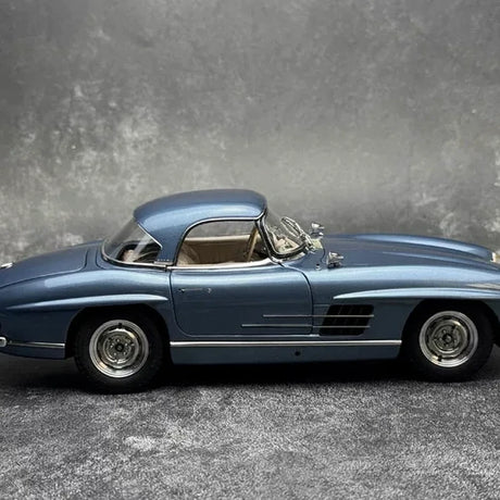 [CMC] 1:18 Mercedes-Benz 1954 300 SL W198 Hardtop Blue Model Car Die-Cast