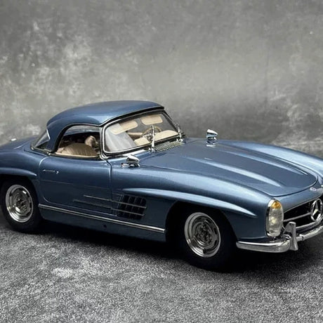 [CMC] 1:18 Mercedes-Benz 1954 300 SL W198 Hardtop Blue Model Car Die-Cast
