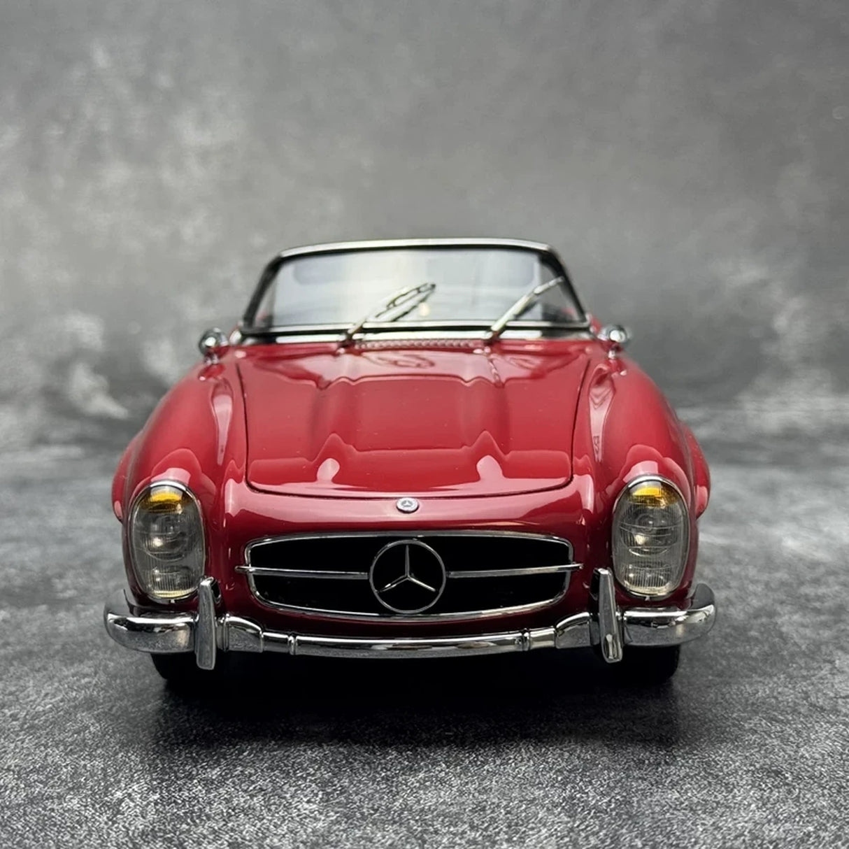 [CMC] 1:18 Mercedes-Benz 1957 300 SL W198 Roadster Rotes Modellauto-Druckguss
