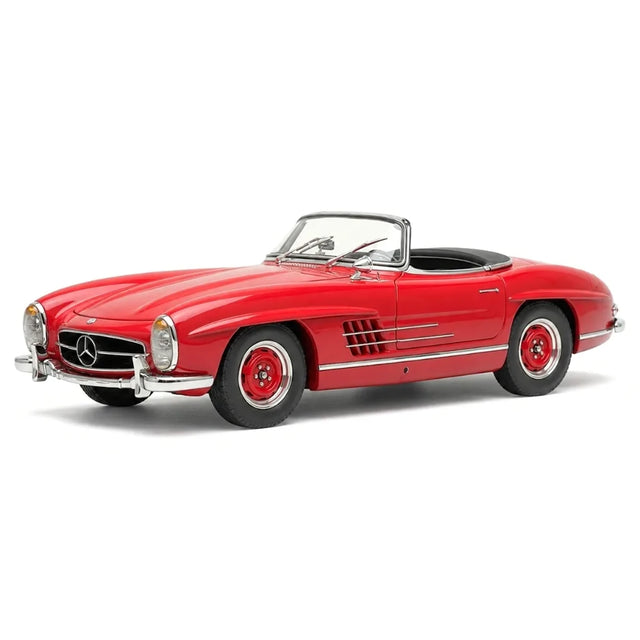 [CMC] 1:18 Mercedes-Benz 1957 300 SL W198 Roadster Rotes Modellauto-Druckguss