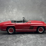 [CMC] 1:18 Mercedes-Benz 1957 300 SL W198 Roadster Rotes Modellauto-Druckguss