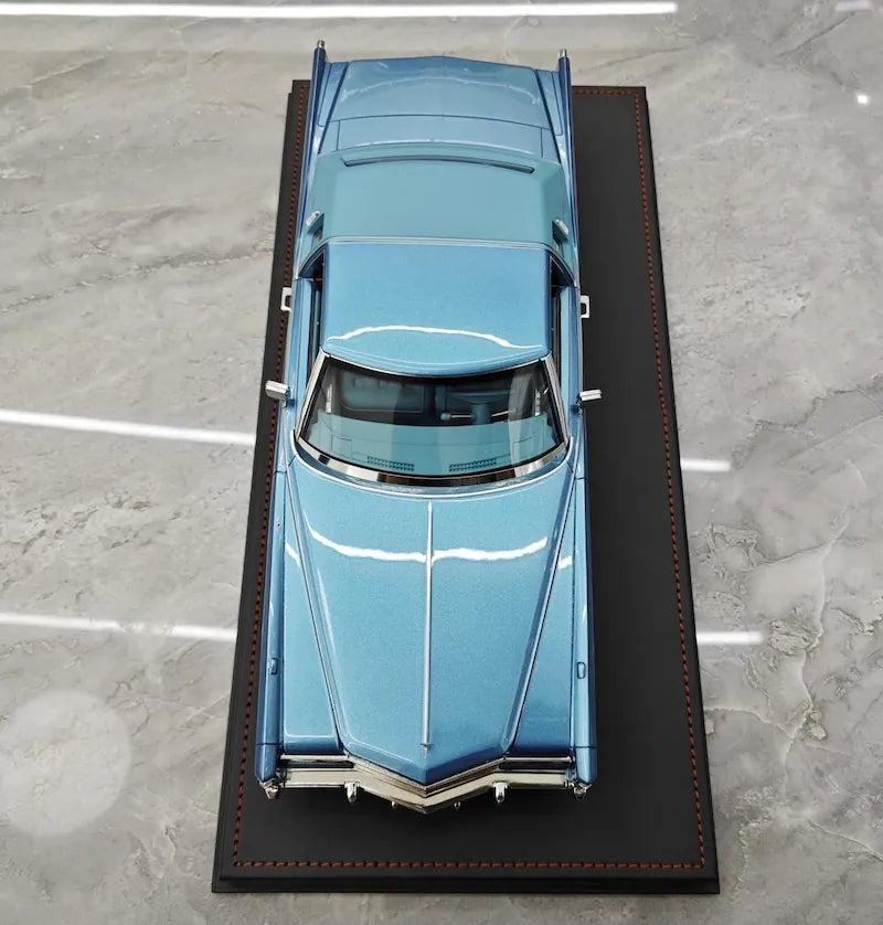 1:18 Cadillac 1978 Eldorado Biarritz Coupe Blue Die Cast Model Car