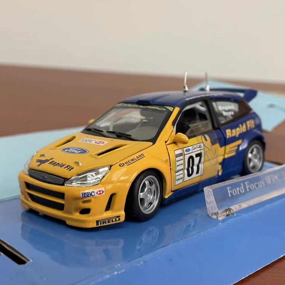 [Cararama] 1:43 Ford 2000 Focus WRC #07 Model Car Die-Cast