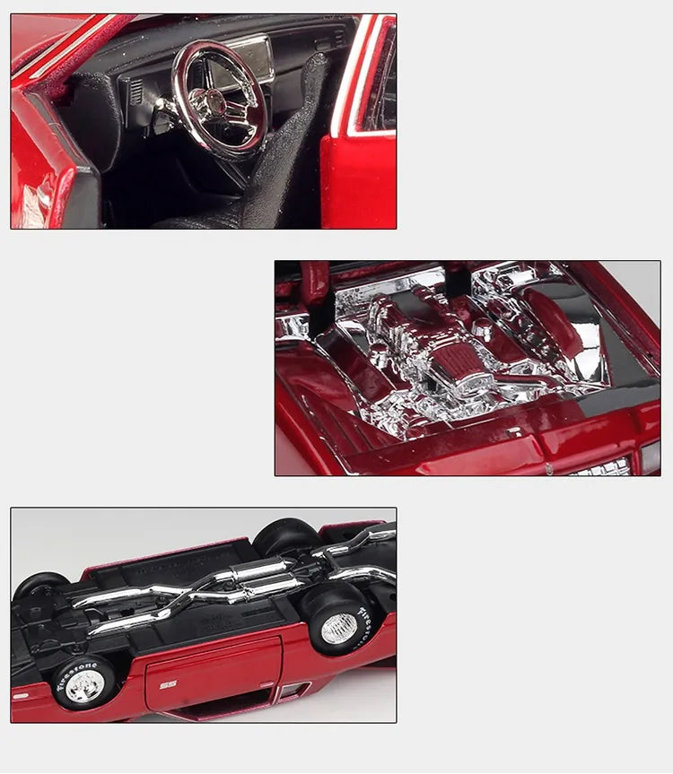 1:24 Chevrolet 1986 Monte Carlo SS Die Cast Model Car