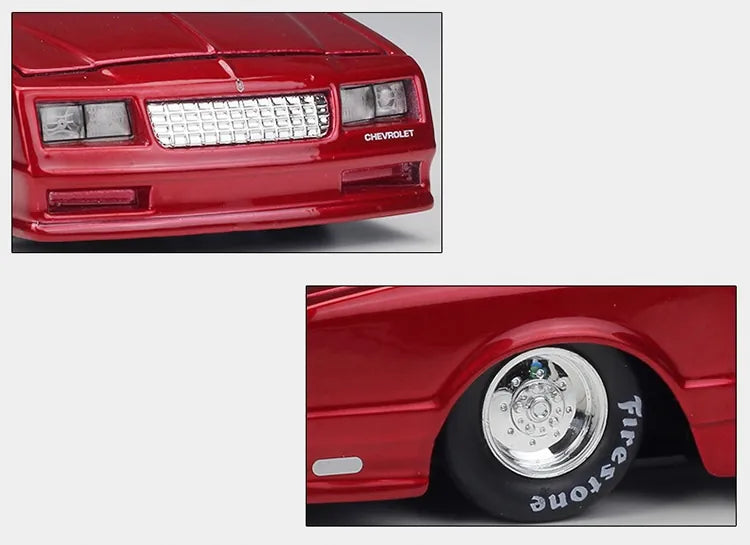 1:24 Chevrolet 1986 Monte Carlo SS Die Cast Model Car