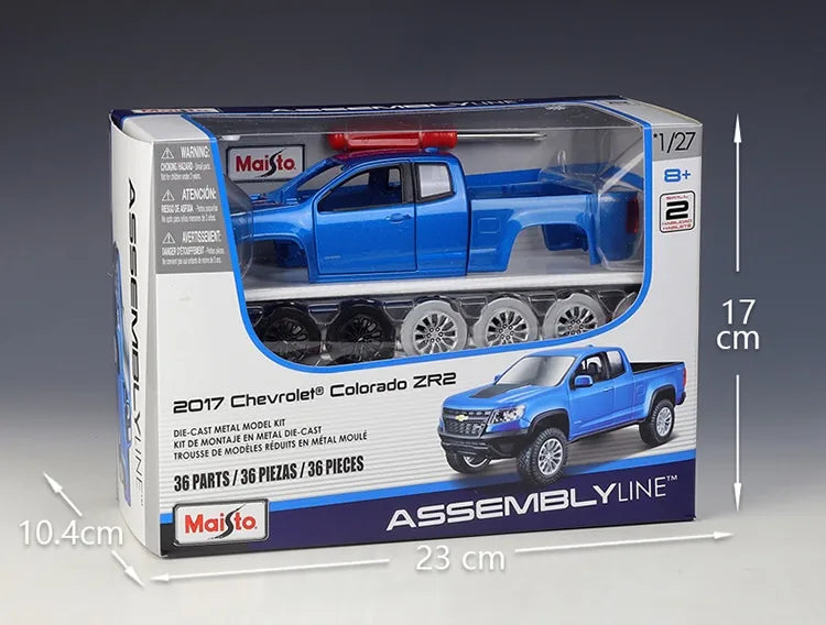 1:24 Assembly Line Chevrolet 2017 Colorado ZR2 Die Cast Model Car