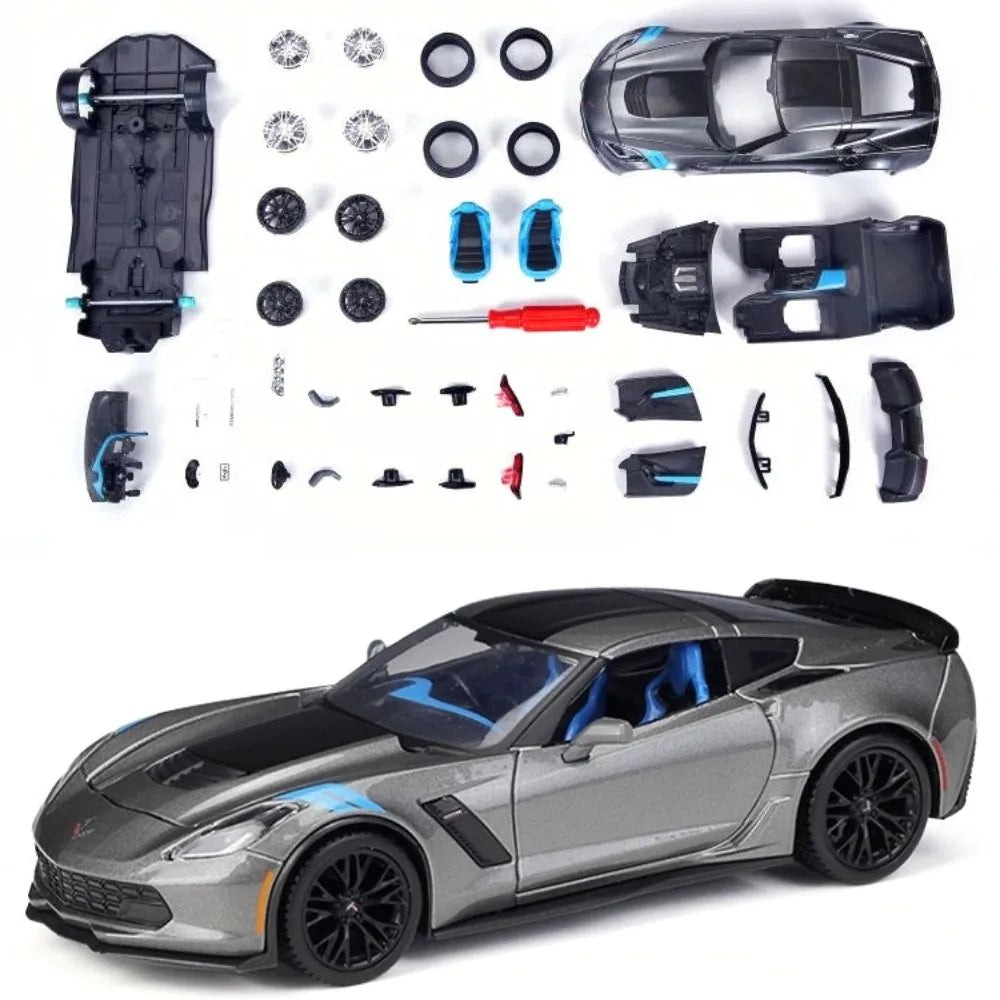 1:24 Assembly Line Chevrolet 2017 Grand Sport Die Cast Model Car