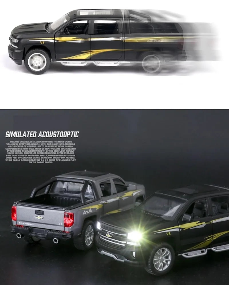 1:32 Chevrolet 2017 Silverado Die Cast Model Car