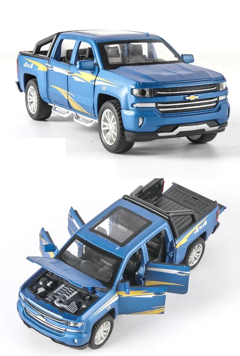 1:32 Chevrolet 2017 Silverado Die Cast Model Car