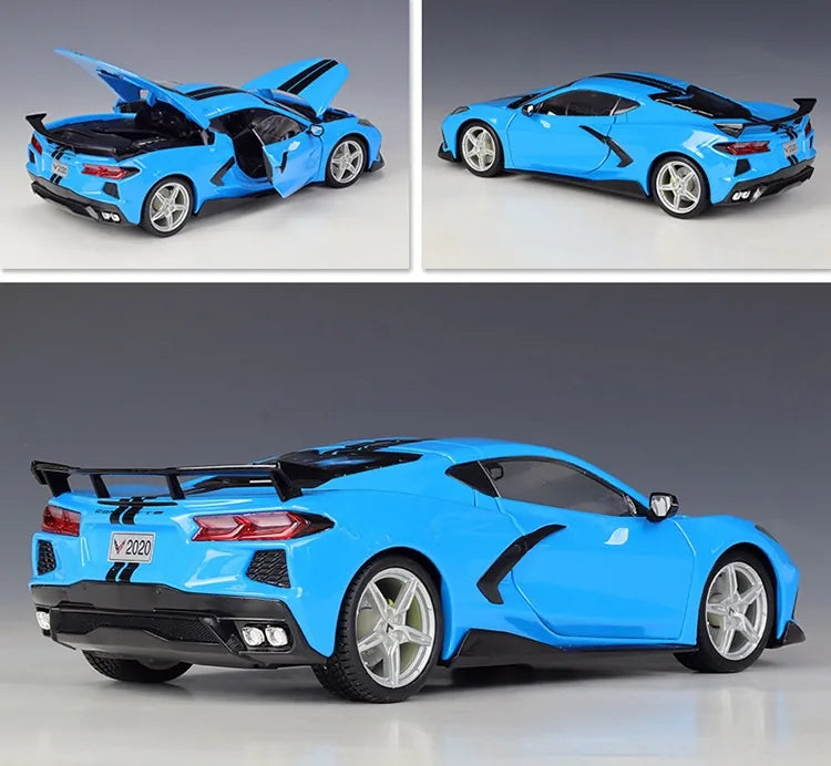 1:18 Chevrolet 2020 Corvette Stingray Coupe Die Cast Model Car