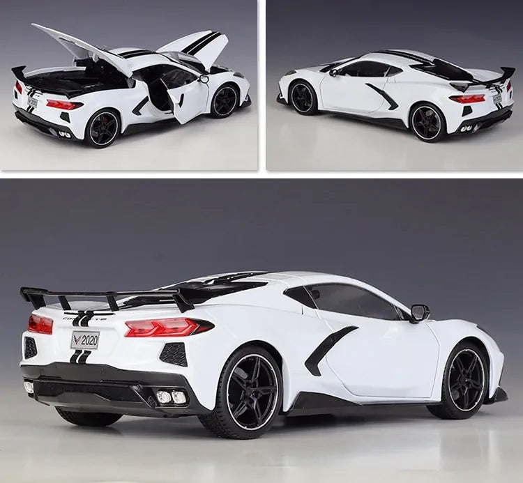 1:18 Chevrolet 2020 Corvette Stingray Coupe Die Cast Model Car
